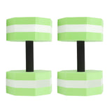 2Pcs High Density EVA Foam Dumbbell Set Aquatic Exercise Dumbbells for Men Women Indoor Swimming V1294-YM0703-3111230070813