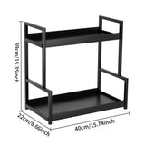 Kitchen Storage Rack Sink Chopsticks Organizer - Countertop Drainage Rack Filter Bowl Drying Stand V1369-AZ3-W-11141