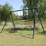 Lifespan Kids Titan Commercial Steel Swing Set V420-LKSW-TITAN-SET