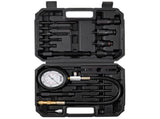 Diesel Engine Compression Tester, 18 pcs Cylinder Pressure Test Tool Kit, with 0-1000 psi Gauge and V952-QCQGYLCSYCY0OQGECV0