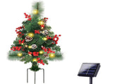 Solar Christmas Tree Garden Stake Lights Outdoor Christmas Tree Lighted Yard Decorations V1294-YM0703-230713TW01-1