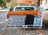 50 x 29.5 x 8.7 in Hitch Cargo Carrier, 500lb Capacity Trailer Hitch Mount Aluminum Cargo Basket V952-CHXLK47286500HPGUV0