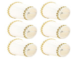 6PCS Fabric Lampshades Cloth Pleated Decorative Lamp Replacement Shade Clip On for Table Wall Lamps V1294-YM0901-3119250002111