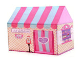 CARLA HOME Kids Ice Cream Bakery Play Tent Pink Pop Up Playhouse - Outdoor Play Equipment Play Tents V178-36489