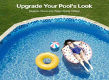 Oval Pool Liner 15x30ft Unibead Style Pool Liner 52in Wall Height V952-YCNCOVAL15308LIUBV0