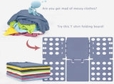 Shirt Folding Board, 27.56 x 22.44 T Shirt Folder, Easy and Fast Flip Fold Clothes Folding Board, V1188-ZC-LHJ-551