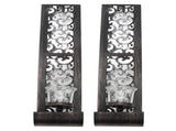 2pcs Wall Candle Holders Exquisite Iron Art Wall Candlestick Durable Antique Candle Scones Wall V1294-YM0703-3115230035011