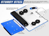 Plated Silver Angle Grinder Stand for Tile Chamfering with Steel Construction and Steady Mounting V1192-AZ-W-22369
