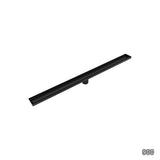 900mm Tile Insert Bathroom Shower Black Grate Drain w/Centre outlet Floor Waste V63-832881
