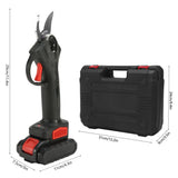 Electric Pruner 2 Battery Cordless Secateur Branch Scissor Cutter Shears V201-W13627145