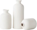 Ceramic vase set - Modern home decor vases - Suitable for bookshelves, living rooms, bedrooms, V1188-MS101-01058-1