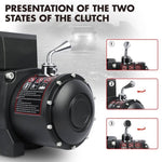 X-BULL 12V Electric Winch 12000LBS synthetic rope 4wd Jeep with Tire Deflator V211-AUEB-XBEW006TG005