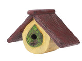 Bird House Garden Tree Decoration Hummingbird Synthetic Resin House Craft Pendant Artware Yellow V1294-YM0523-3115220022915
