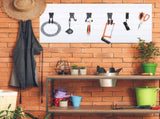 Landhoow 36 Pcs Slatwall Hooks & Hangers 32 Pcs Heavy Duty Slat Wall Hanging Hooks with 4 Pcs V1258-DP02-C-761