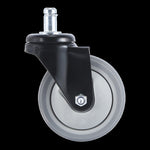 5x Office Chair Caster Wheels Set Heavy Duty & Safe for All Floors w/Universal Fit V63-828141