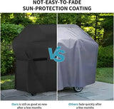 1 Piece 420D Oxford BBQ Grill Cover, Waterproof UV-Resistant Outdoor Protector for Charcoal Grills, V1189-LC-HW-00292