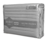 Quilted VALANCE - KING SINGLE V441-QV2587SILKS