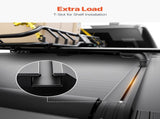 Retractable Tonneau Cover, 5.5 ft Hard Retractable Tonneau Cover with Built-in Drainage Pipe for V952-SSHBXGZDKFORIB2N2V0