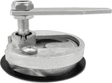 MARIEN 2PCS Marine Grade Stainless Steel Floor Buckle Hatch Latch Flush Turning Lift Handle Recessed V1259-DP01-A-1311