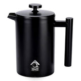 1000ml French Press Coffee Maker Coffee Container & Extra Filter Set V498-FRENCHPRESS1000BKSET