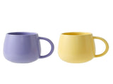 2 pack Macaron Ceramic Mug 480ml - Large Belly Coffee Cup, Underglaze Colour, V888-ELOSUNG56177-7