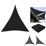 3.6x3.6x3.6m Waterproof Outdoor Sun Sail Triangle UV Protective Shade Net for Camping Garden Terrace V1188-MS-325-1252