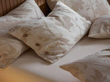 Linen Pillowcase Set - Button Closure Pillow Covers 48x74cm for Home Bedding V888-ELOSUNG54961-3