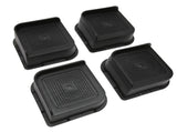 4PCS Bed Risers ABS L Shape Anti Slip Chair Leg Extra Lifts Furniture Riser Stand Blocks for Desk V1294-YM0901-3114230084911