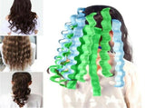 20Pcs Magic Hair Curlers Spiral Curls Kit for Girl and Women, No Heat Corkscrew Curls V1192-AZ-W-17499