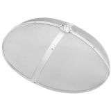 Fire Pit Spark Screen Round 40", Reinforced Heavy Duty Steel Metal Cover, Outdoor Firepit Lid, V952-HKWZ201BXGYXUJKVMV0