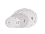 4-Piece Set Marine ABS Deck Access Hatch Round Screw-In Inspection Port Waterproof Deck Cover V1188-MS-811-010