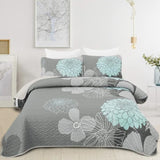 Opulent Quilted Coverlet and Pillowcases Set: The Ultimate in Bedroom Luxury - Queen size V745-MAC080187Q13U