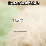 Dog Bed with Cover Cave, Orthopedic Dog Bed with Blanket, Pet Bed Cozy Cuddler Mat, Anti-Anxiety V1107-135-39354-GRY