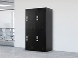 Four-Door Office Gym Shed Storage Locker V63-834641
