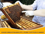 Beekeeping Gloves Hats Set 2 Pack Beekeeping Fencing Veil Mosquito Hats Netting Sun Net Hat with V1370-AZ4-07739