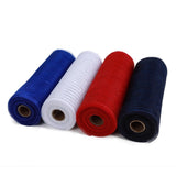 Clearance 4 Rolls Deco Mesh 10 Inch Wide Decorative Ribbon Wrapping Home Door Wreath Decoration DIY V1369-AZ3-W-16925