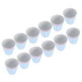 12PCS Imitation Ceramic Water Cup Drinking Mug for Restaurant School Kitchen Tableware V1294-YM0901-3118210152911