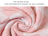 Pink Ultra-Soft 100% Cotton Gauze 6-Piece Towel Set Absorbent & Quick-Dry Bath Towel V888-ELOSUNG33704