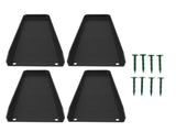 4PCS Downspout Splash Block Rain Gutter Downspout Extensions Fixable Downspout Extender with 8 V1294-YM0901-3111230346413