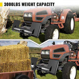 Universal Skid Steer Mount Plate 6.35mmThick Skid Steer Plate Attachment1360.78kgWeight Capacity V952-FHZXAZBHS-XK2OXX7V0