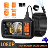 4.3" Screen Industrial Endoscope 8mm Borescope Inspection 1080P HD Camera 15M V201-W13289775