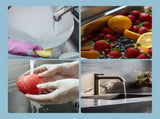 2 Pack All Metal Stainless Steel 3 in 1 Kitchen Sink Drain Strainer, Upgraded Anti-Rust Sink Stop V1259-DP01-A-2228