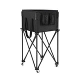 Everfit Foldable Tennis Hopper Stand with Wheels Holds Up to 150 Balls BSR-A-TENNIS