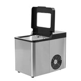Spector Ice Maker Commercial 2.1L Portable Silver ICE1004-15KG-SS_NZ