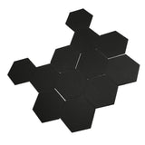 12Pcs Hexagon Acoustic Panel Polyester High Density Sound Absorbing Panel Sound Proof Insulation V1294-YM0901-3115240030611