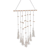 Hanging Photo Display Boho Macrame Wall Decor with Light Pictures Cards Frame Holder Art Hanger for V1294-YM0901-3115250091411