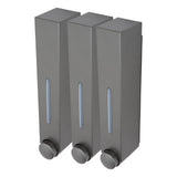 Wall Mounted Liquid Soap Dispensers Back Stick Type Plastic Shampoo Dispenser for Home Hotel School V1294-YM0716-3112220054613