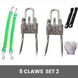 Tree Climbing Spikes, Adjustable Outdoor Climbing Gear with Safety Belt, Non-Slip Climbing Claws for V1366-AZ2-W-23274