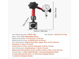 Dial Test Indicator with Universal Magnetic Base and Storage Case, 0.01 mm Accuracy, 0-0.76 mm V952-NJCLGJGGBFBWG49MA001V0