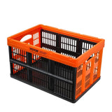 VEVOR Plastic Collapsible Storage Basket, 45L 3 Packs, Folding Stackable Storage Containers/Bins V952-KZDSLCWKCSHS132ETV0